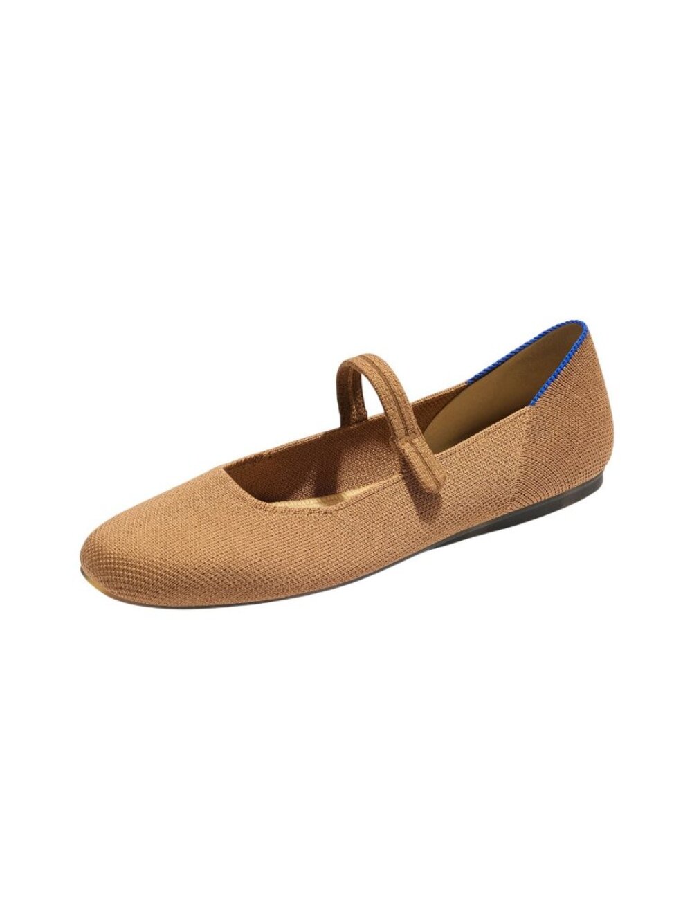 NWT Rothy's The Square Mary Jane Flats 075 Wren Brown 6.5M
